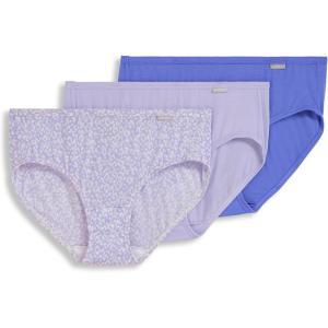 Jockey Women’s Underwear Supersoft Hipster – 3 Pack(Serene Leopard Print/Violet Veil/Future Dusk)