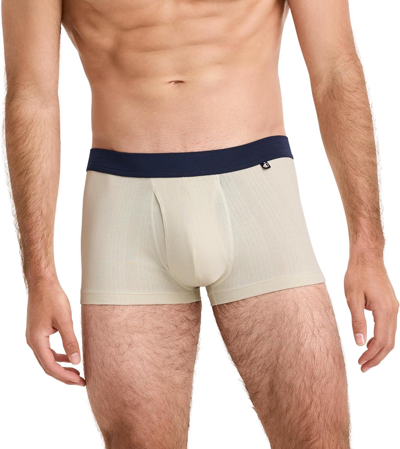 imageJockey Mens Underwear Hypersoft 360 3 Trunk 3 PackSandy Shore