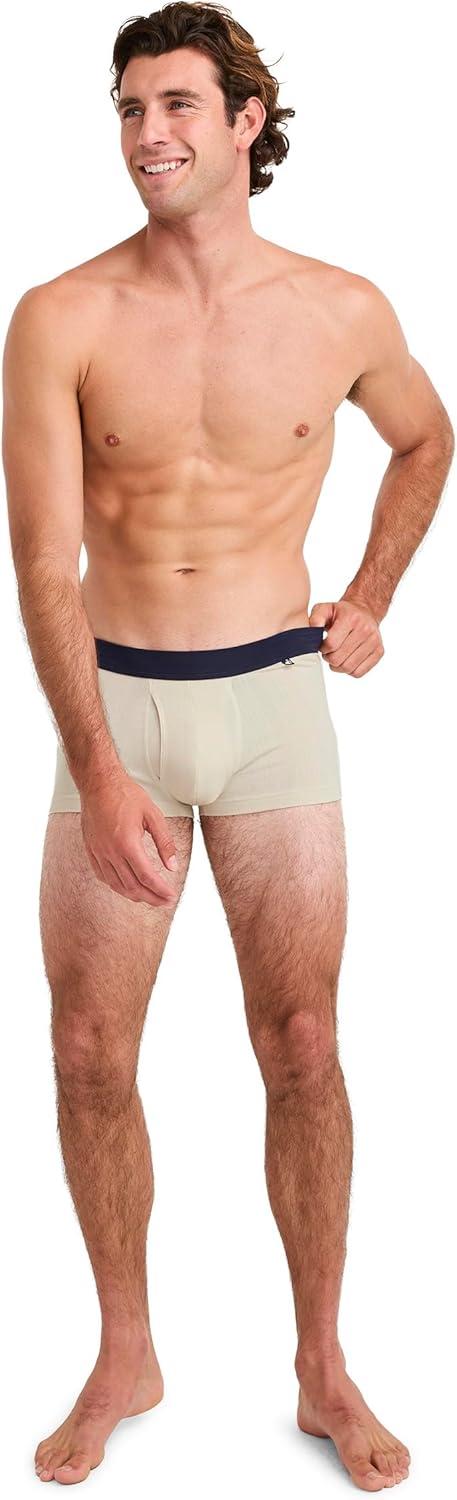 imageJockey Mens Underwear Hypersoft 360 3 Trunk 3 PackSandy Shore