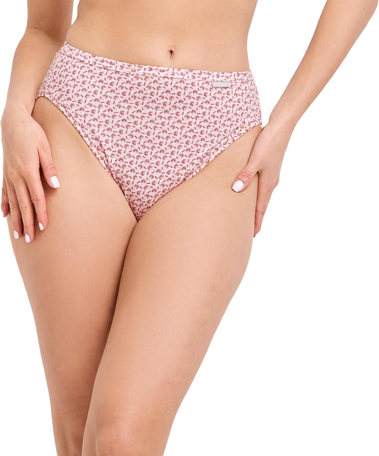 imageJockey Womens Underwear Elance Breathe Brief 3 PackLilac DreamsFloral WishBlushing Rose