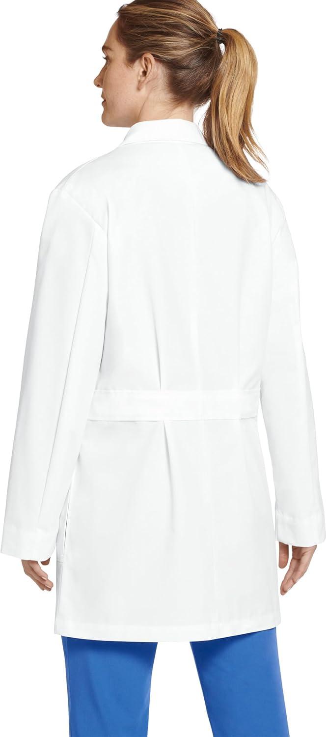imageJockey Womens Scrubs 34 Unisex Scrub Lab CoatWhite