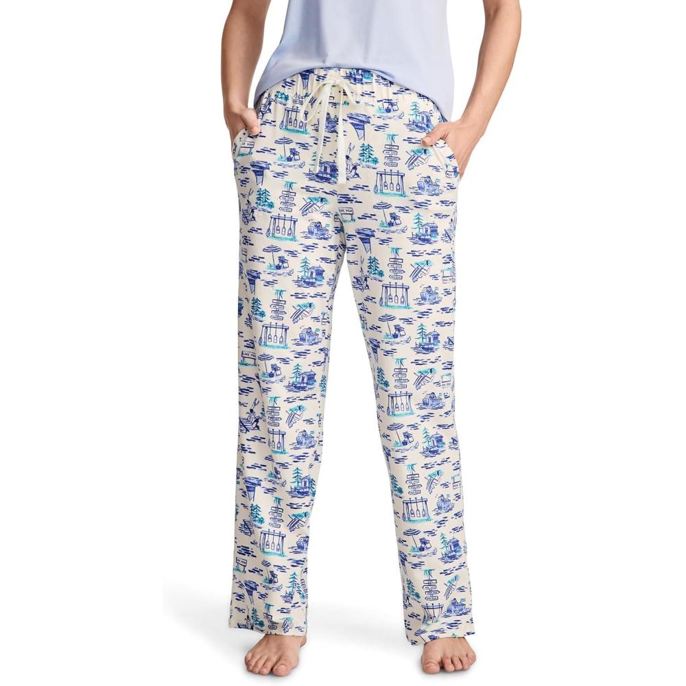 imageJockey Womens Sleepwear Organic Cotton Stretch PantCamp Jockey
