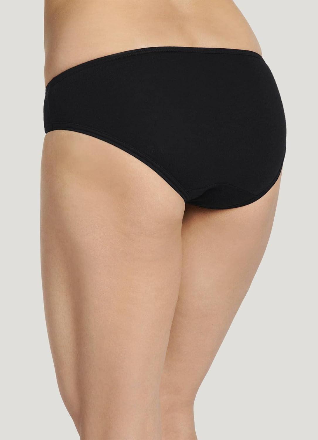 imageJockey Womens Underwear Elance Bikini 6 PackBlack