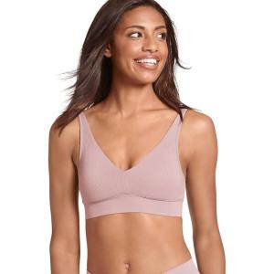 Jockey Women’s Bra Seamfree Rib Molded Cup Plunge Bralette