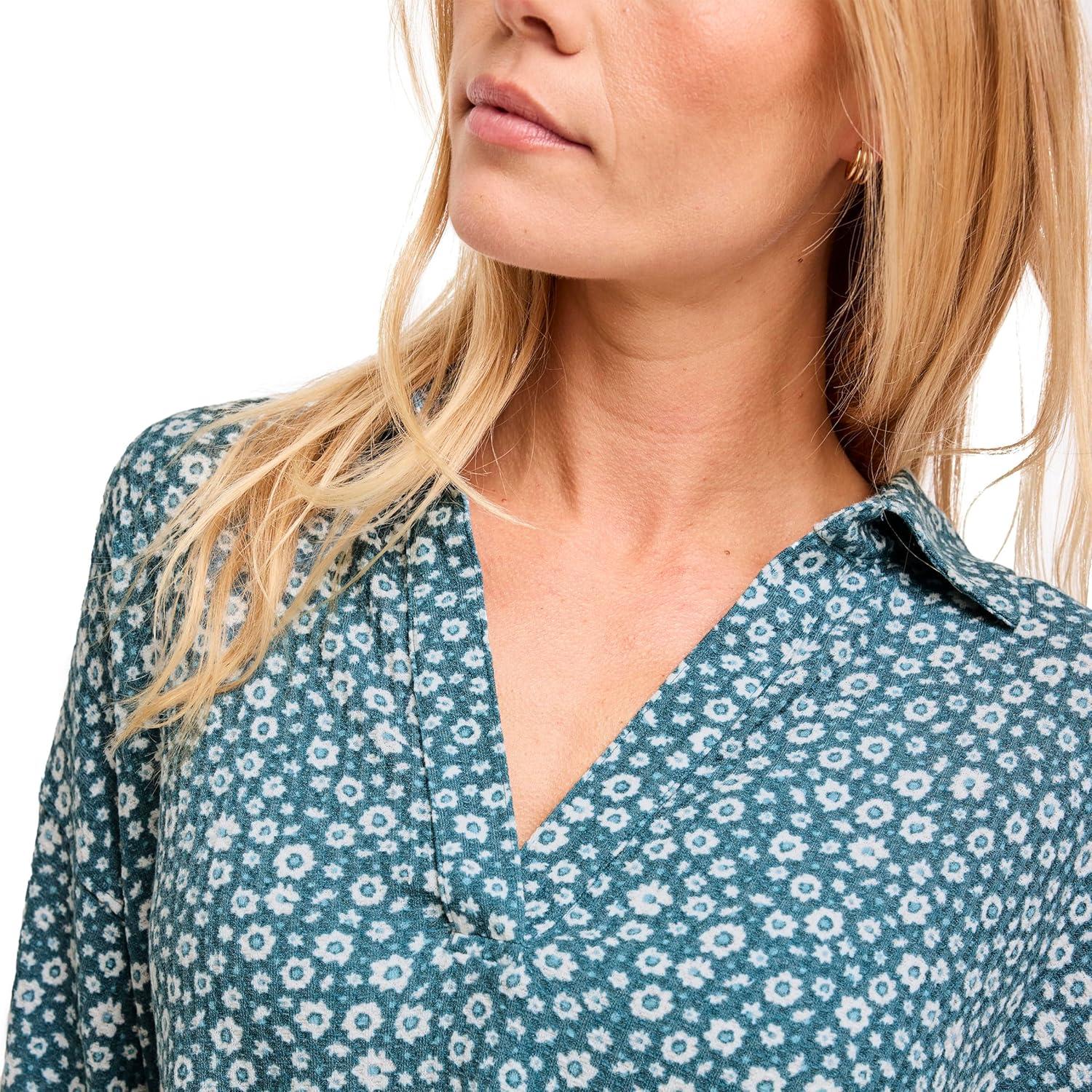 imageJockey Womens Sleepwear Waffle Short Sleeve Top