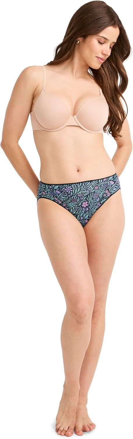 imageJockey Womens Underwear No Panty Line Promise Tactel BikiniKellie Floral
