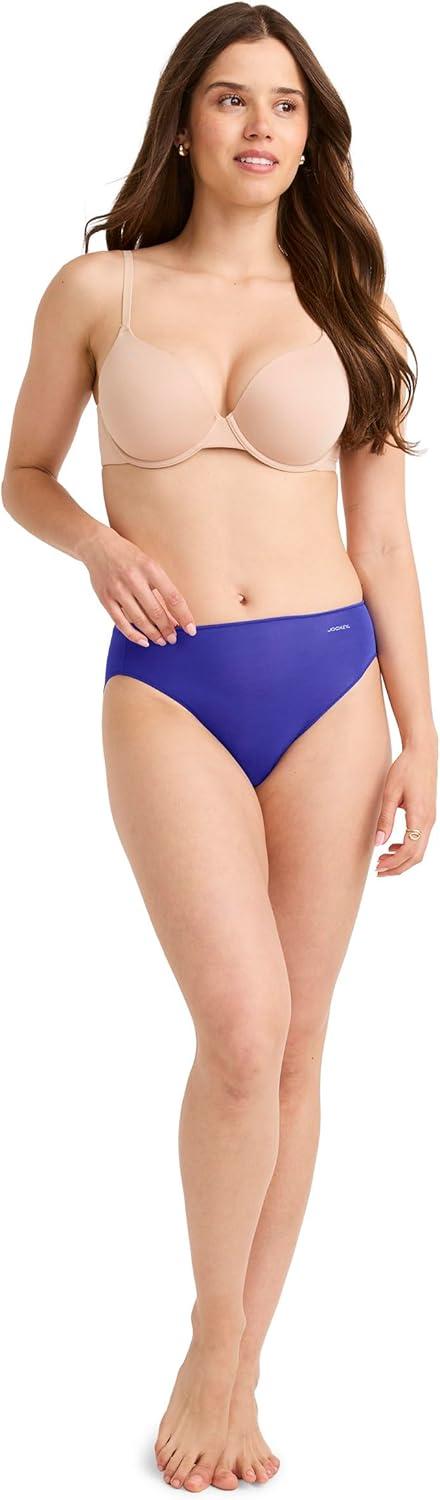 imageJockey Womens Underwear No Panty Line Promise Tactel BikiniValiant Blue