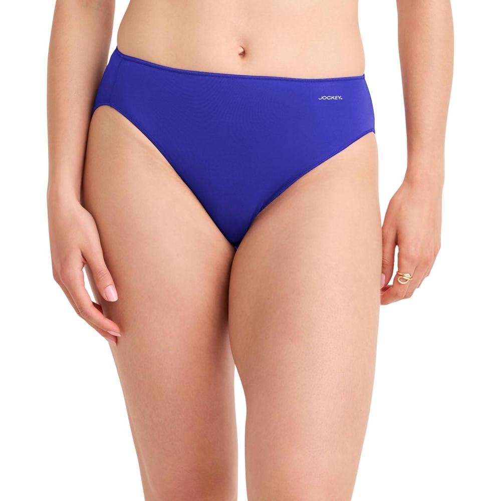imageJockey Womens Underwear No Panty Line Promise Tactel BikiniValiant Blue