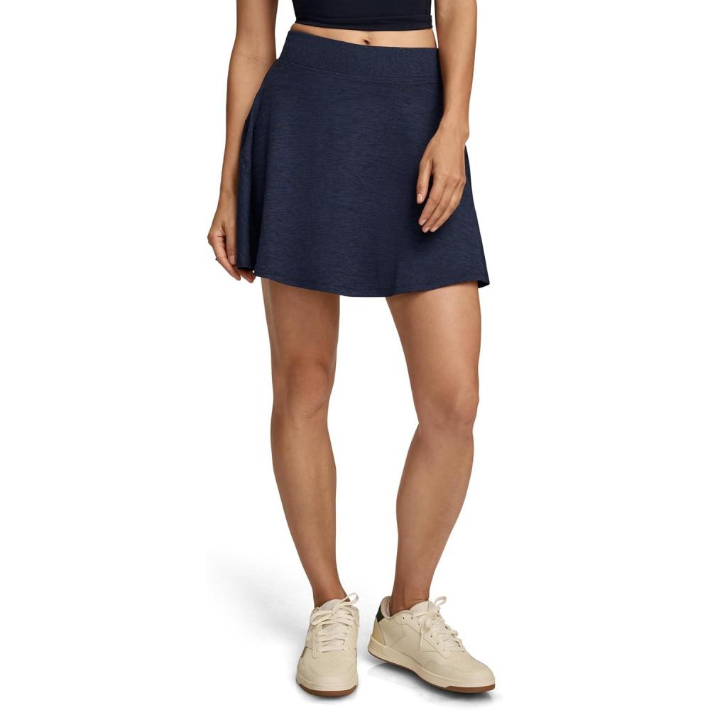 imageJockey Womens Activewear EverActive Skirt with Builtin ShortBlue Heather