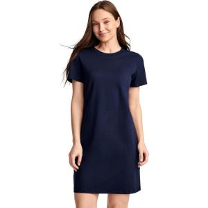 Jockey Women’s Activewear Organic Cotton T-Shirt Dress(Jockey Blue)
