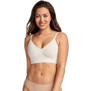 Jockey Women’s Bra Seamfree Back Smoothing Plunge Bralette(Sandy Shimmer)