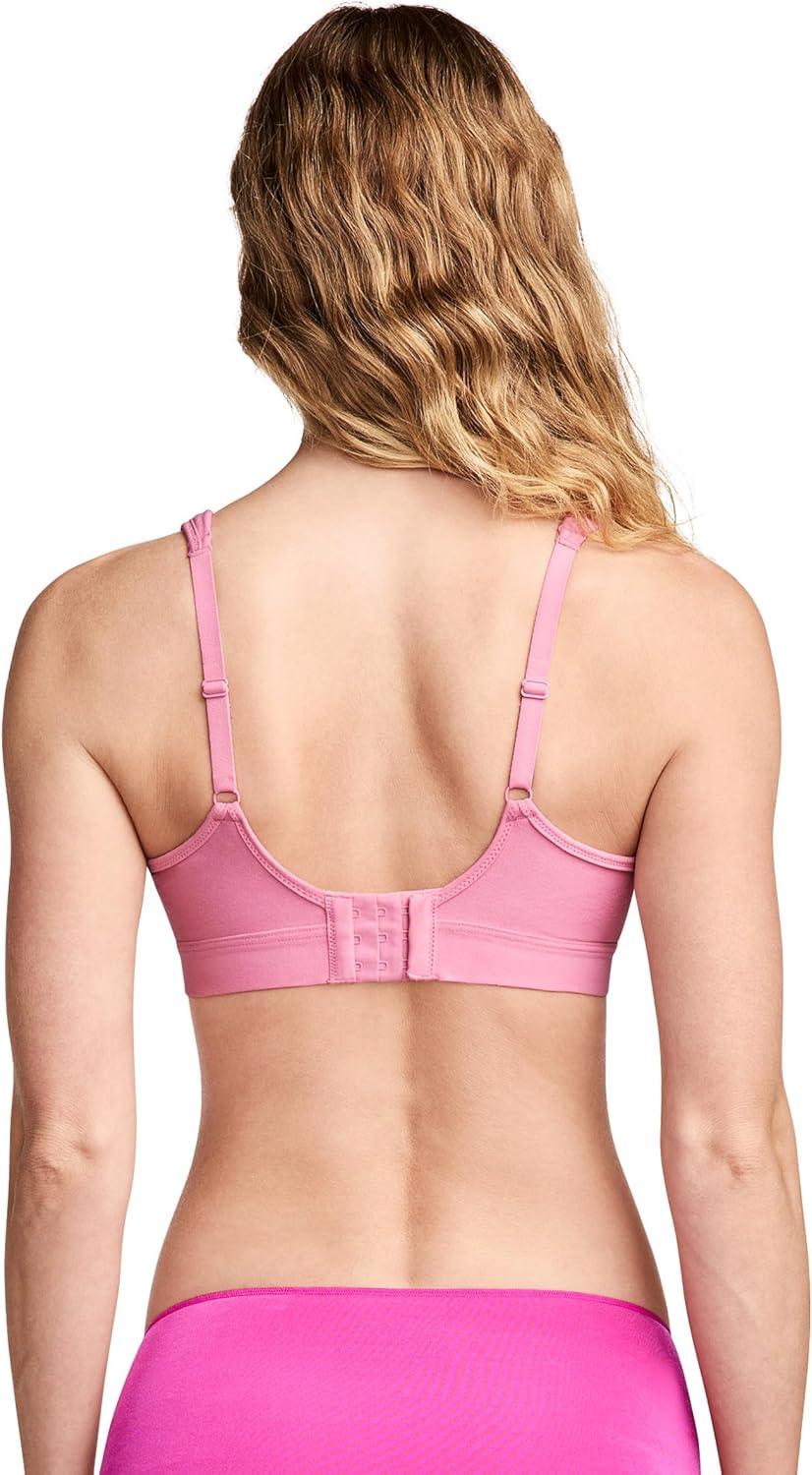 imageJockey Womens Bra Cooling Cotton Blend Wirefree Full Coverage Molded Cup BraJellyfish