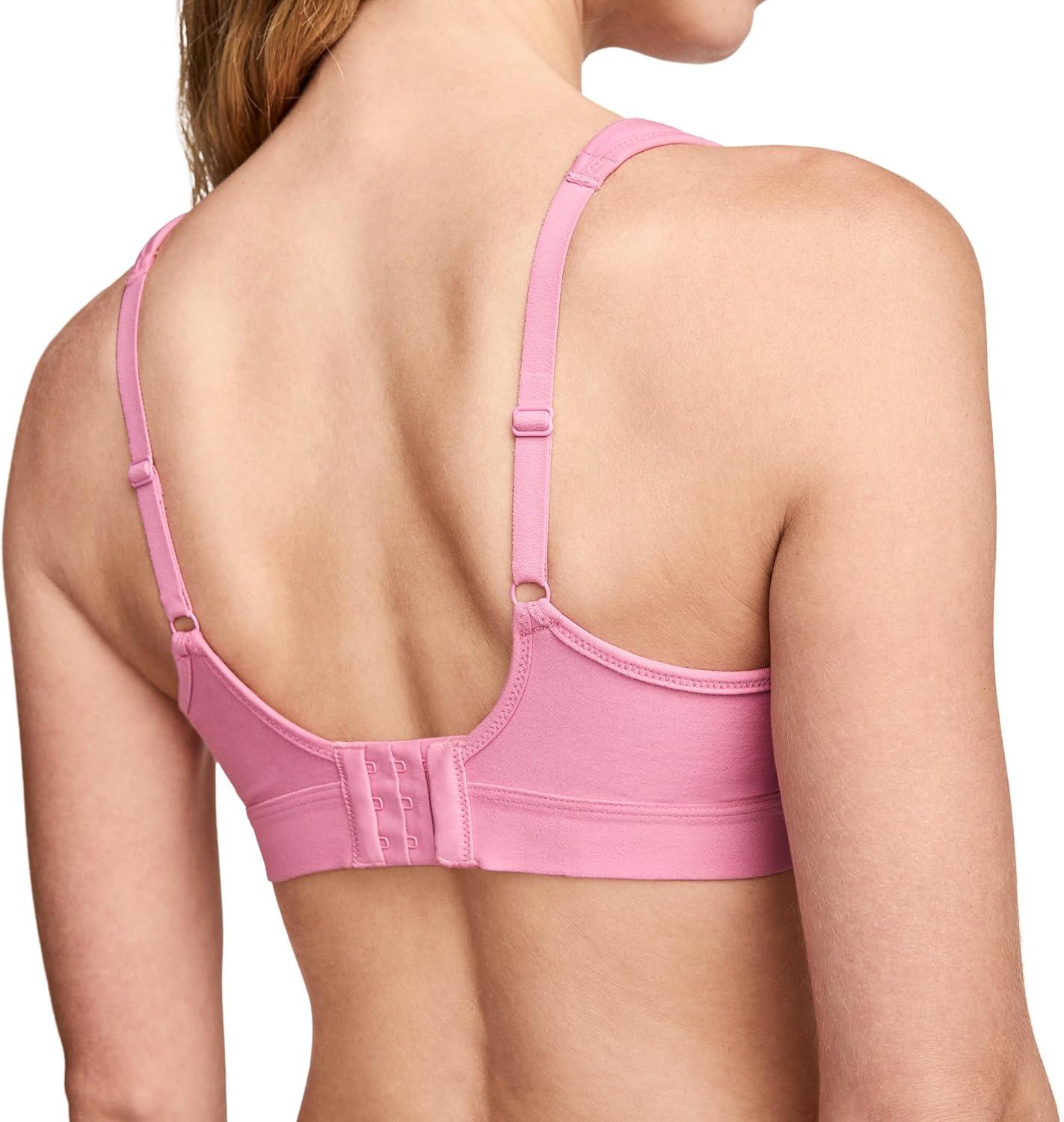 imageJockey Womens Bra Cooling Cotton Blend Wirefree Full Coverage Molded Cup BraJellyfish