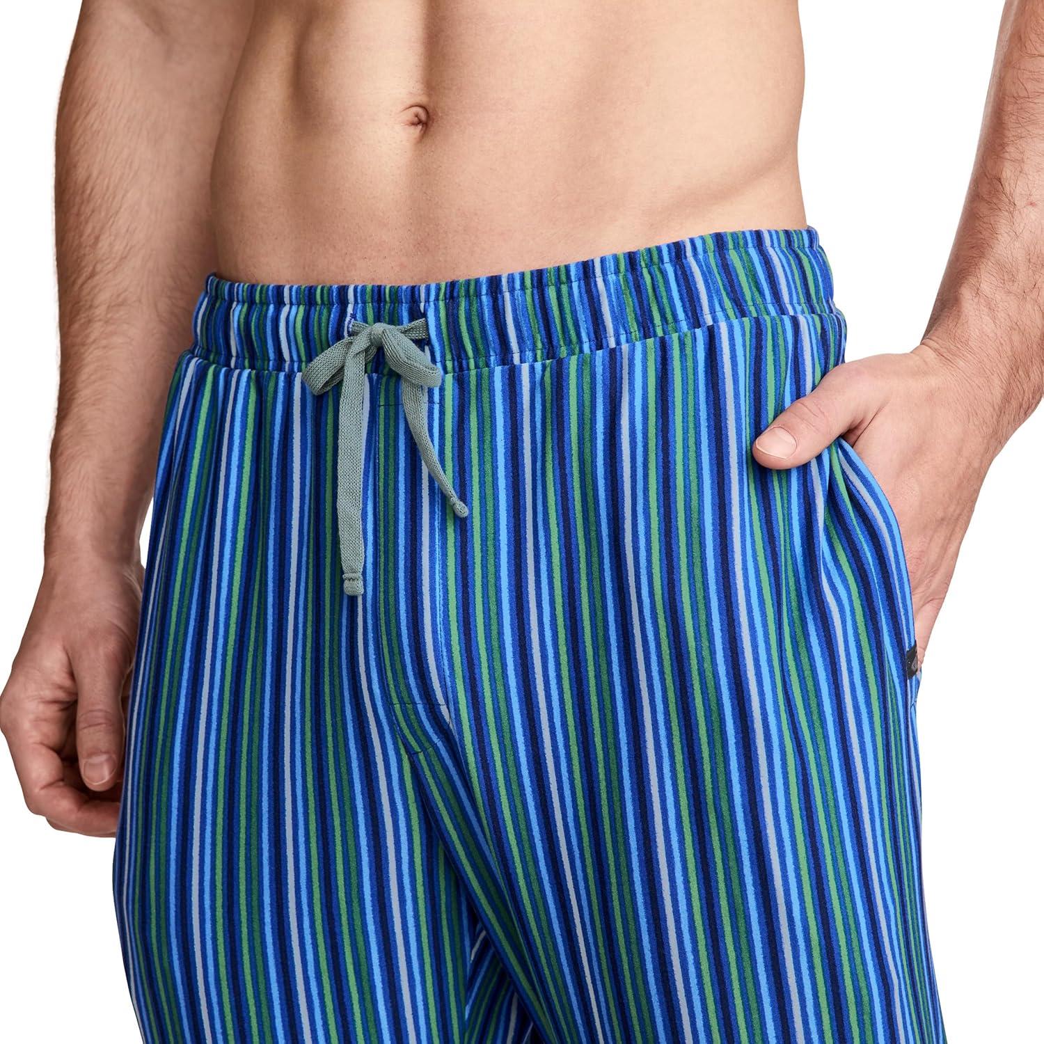 imageJockey Mens Sleepwear Ultra Soft Cooling Sleep JoggerBold Stripe