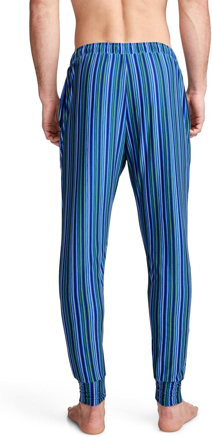 imageJockey Mens Sleepwear Ultra Soft Cooling Sleep JoggerBold Stripe