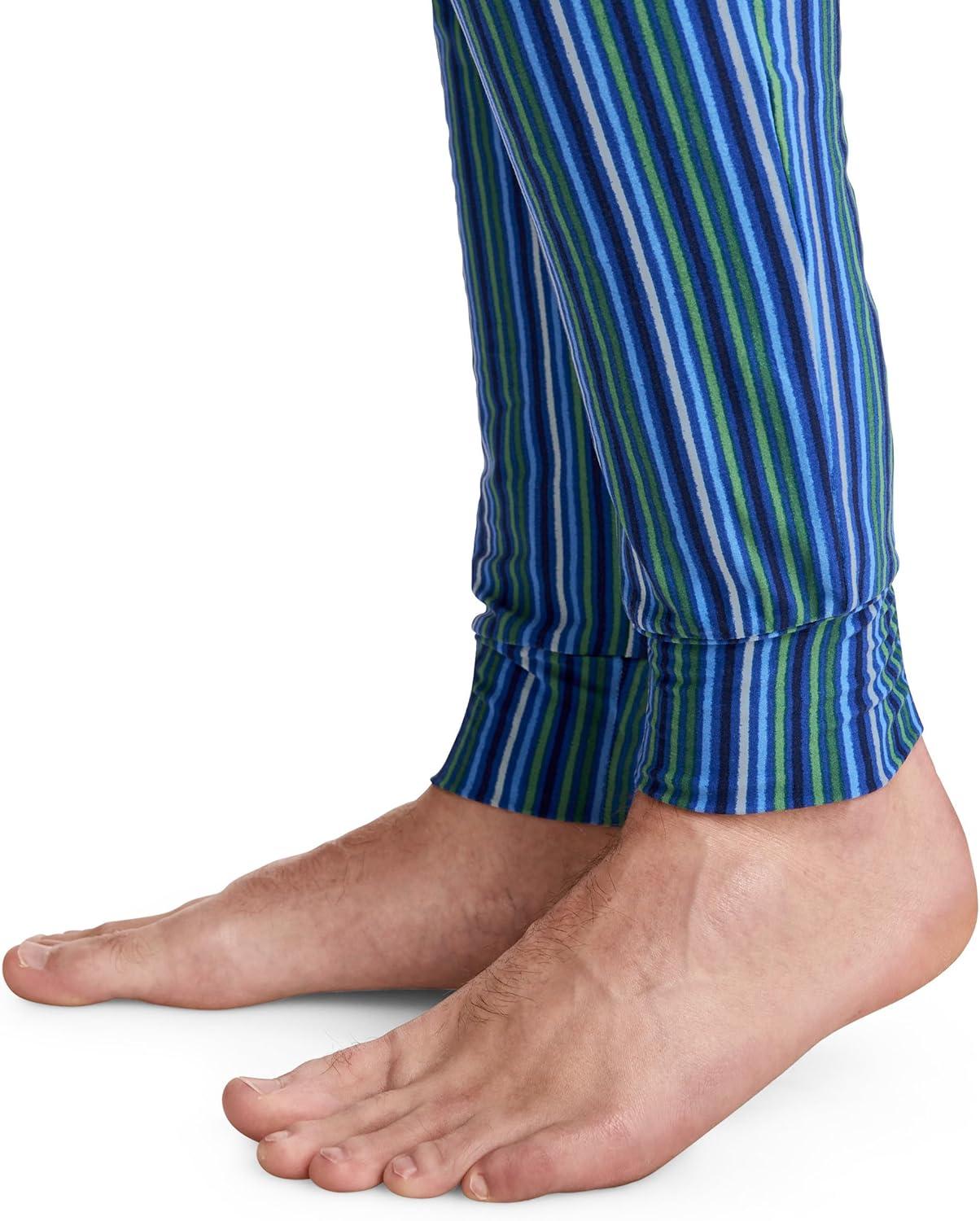 imageJockey Mens Sleepwear Ultra Soft Cooling Sleep JoggerBold Stripe