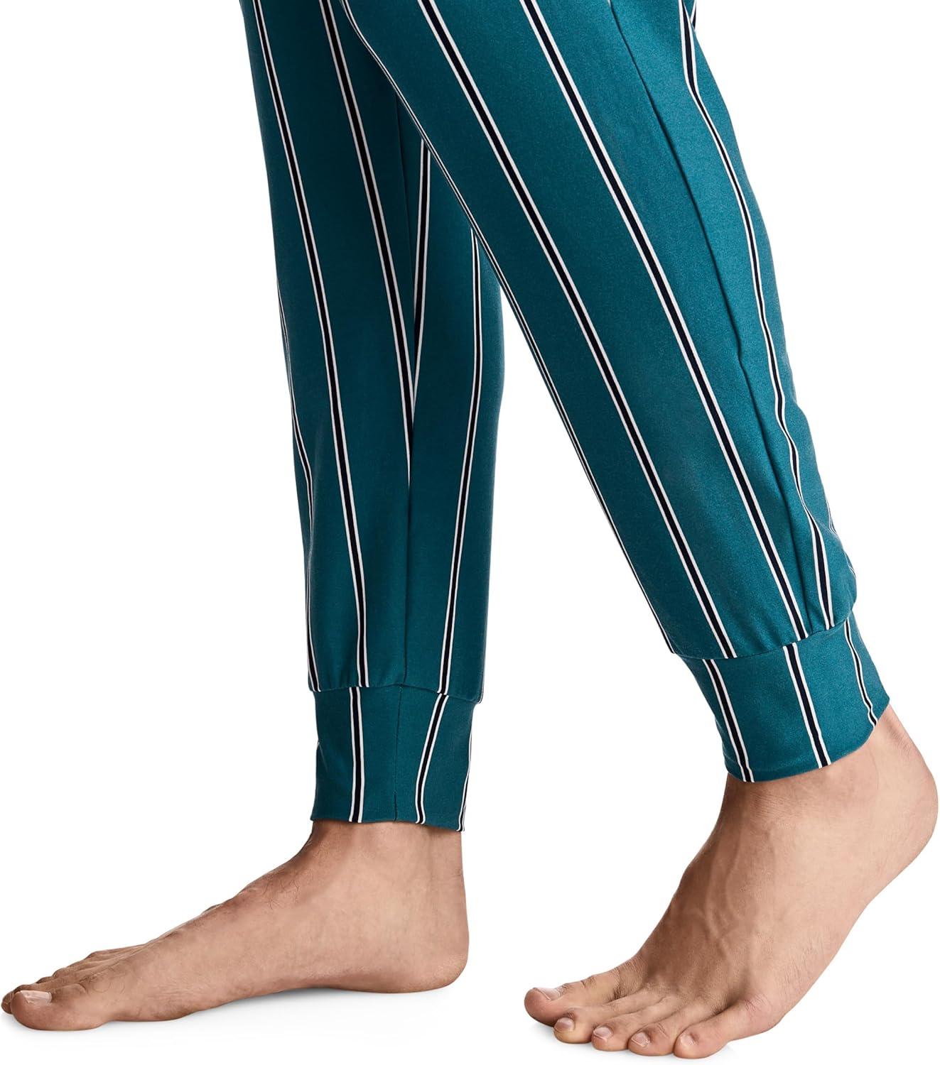 imageJockey Mens Sleepwear Ultra Soft Cooling Sleep JoggerLovely Stripe