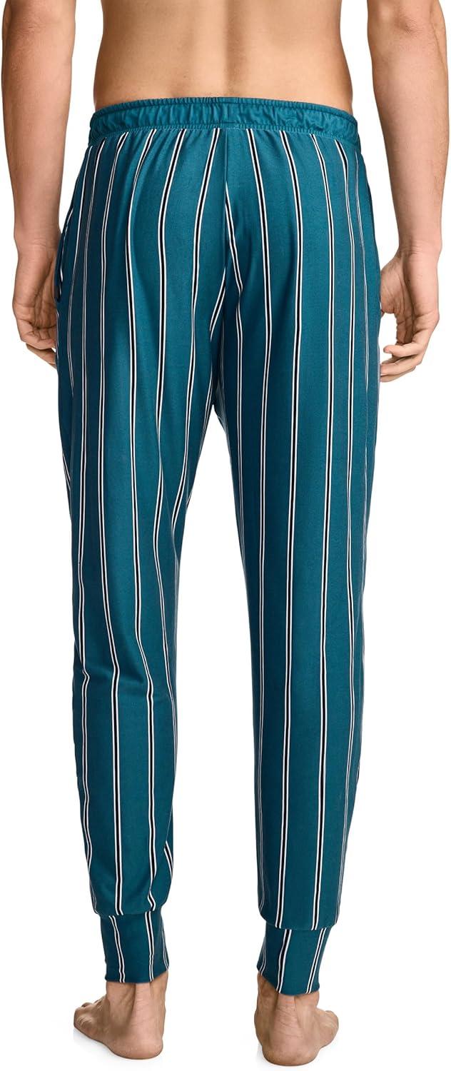 imageJockey Mens Sleepwear Ultra Soft Cooling Sleep JoggerLovely Stripe