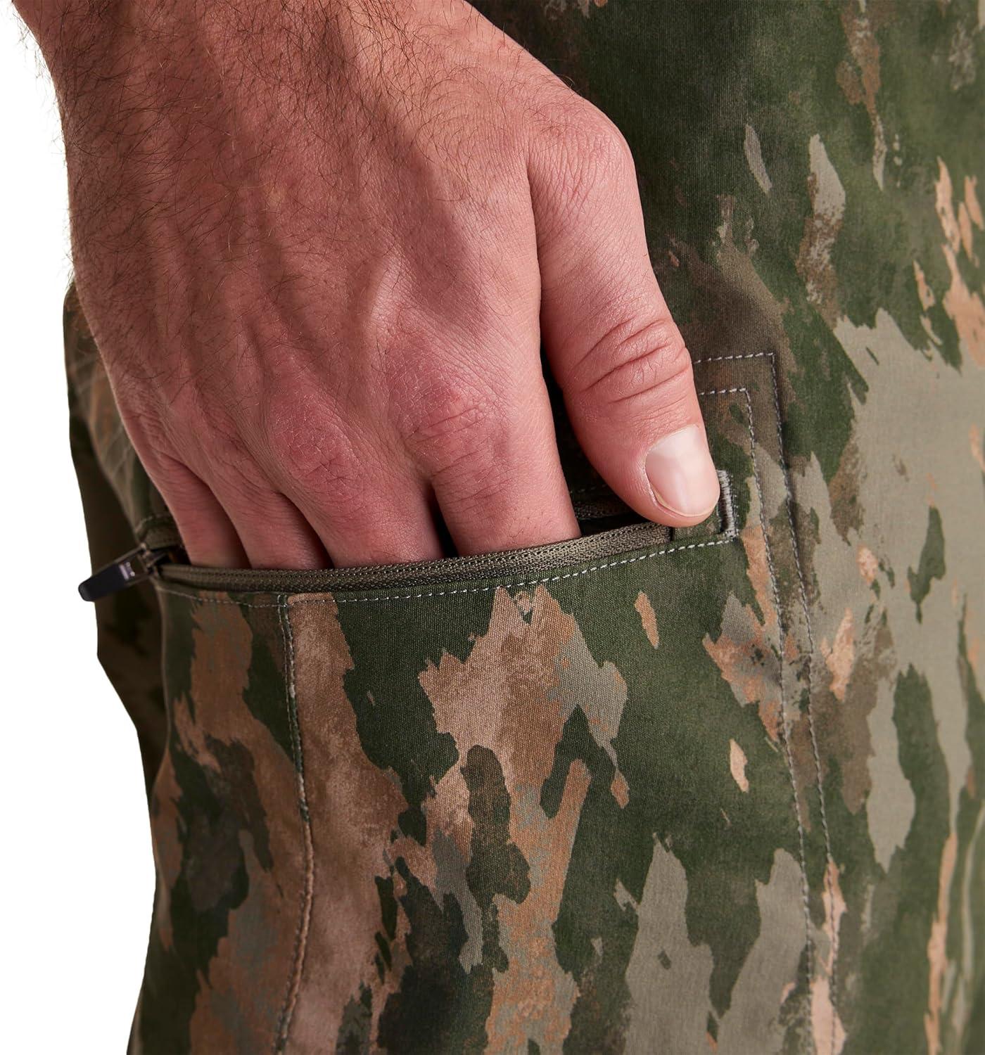 imageJockey Outdoors Mens Casualwear 9 Utility ShortFlickering Camo
