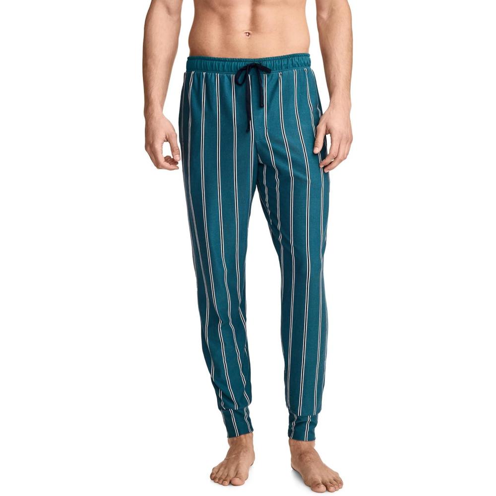 imageJockey Mens Sleepwear Ultra Soft Cooling Sleep JoggerLovely Stripe