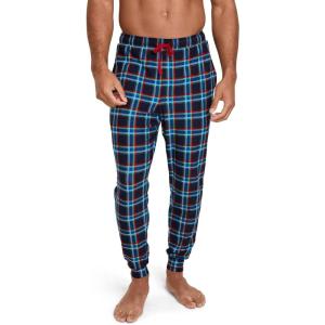 Jockey Men’s Sleepwear Ultra Soft Cooling Sleep Jogger(Navy Wish Plaid)