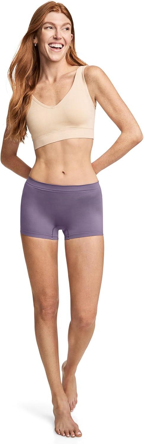 imageJockey Womens Underwear Seamfree BoyshortMaverick