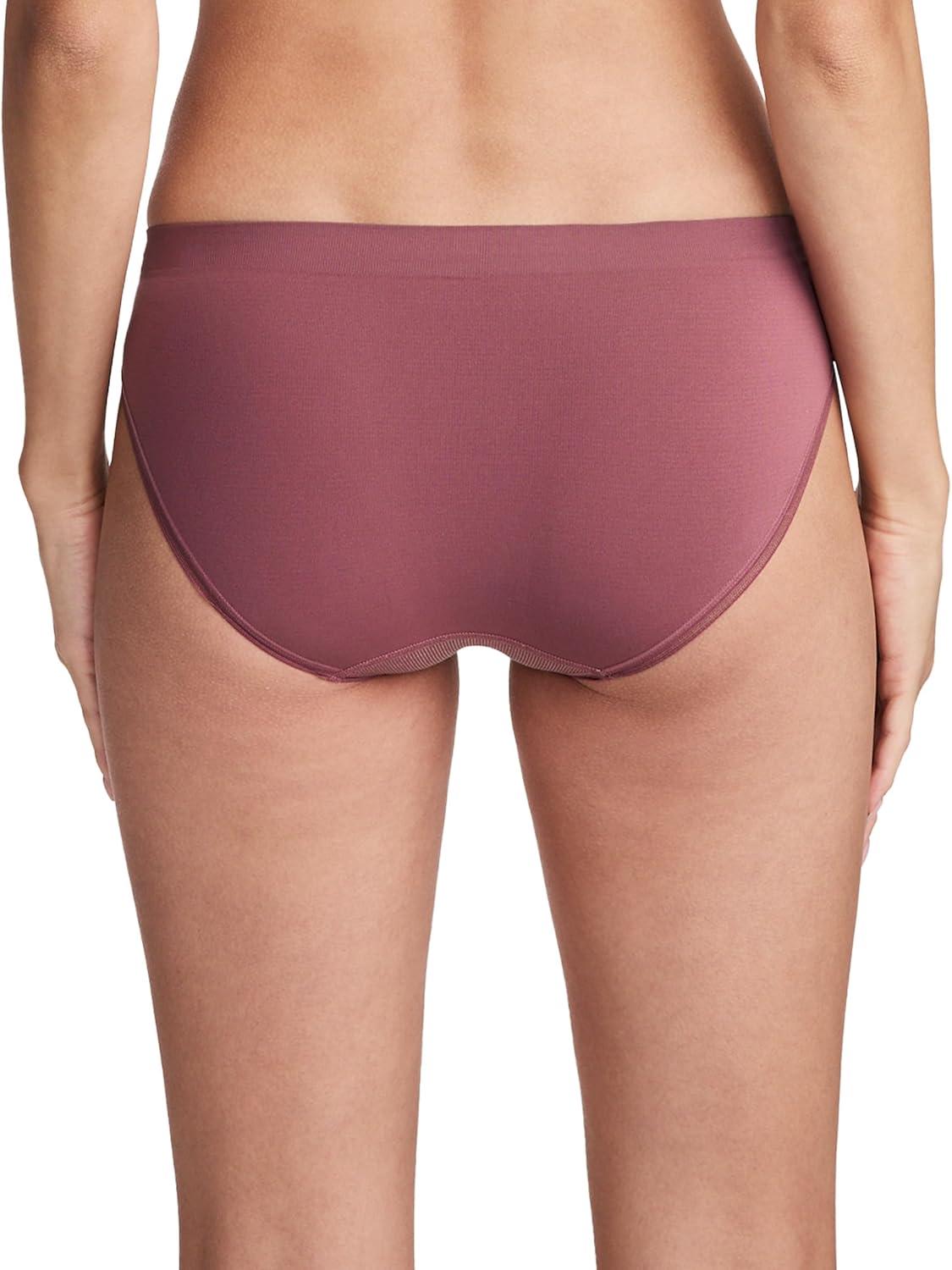 imageJockey Womens Underwear Seamfree Chill BikiniDusty Mauve