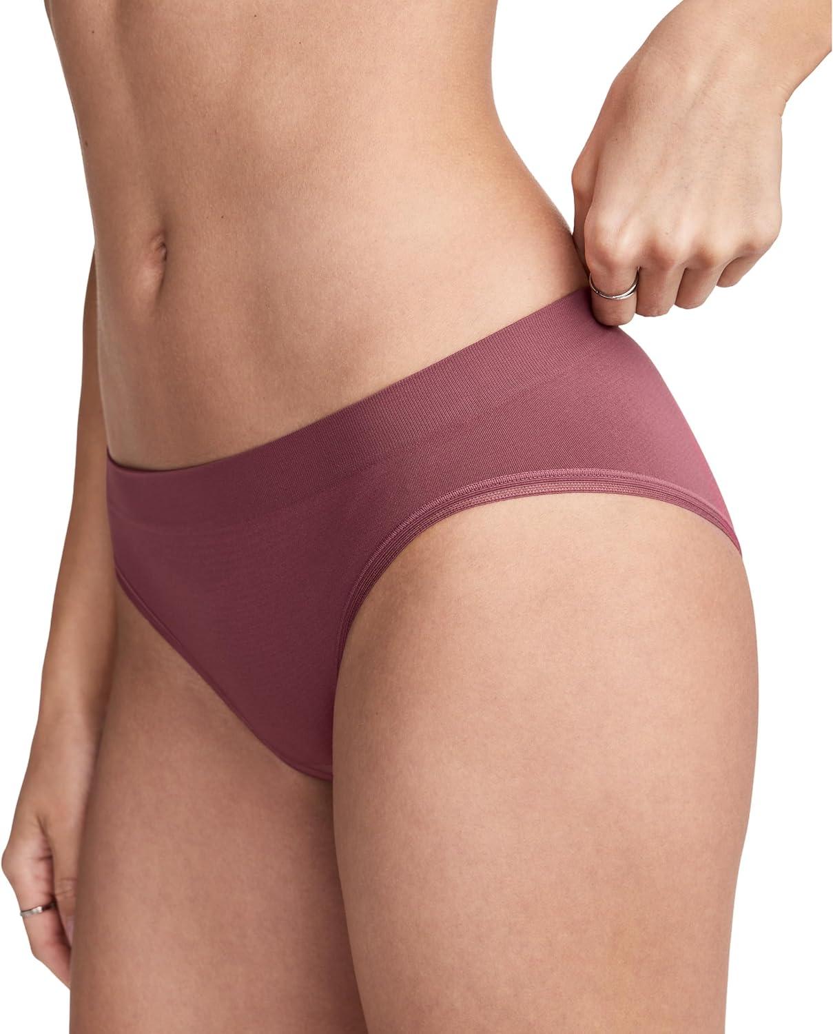 imageJockey Womens Underwear Seamfree Chill BikiniDusty Mauve