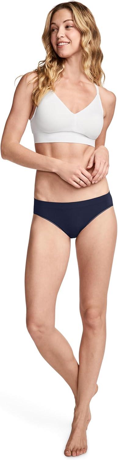 imageJockey Womens Underwear Seamfree Chill BikiniJockey Blue