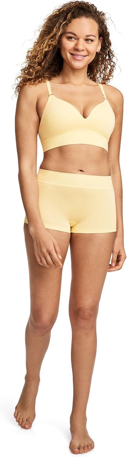 imageJockey Womens Underwear Seamfree Comfort Waist BoyshortSunsations