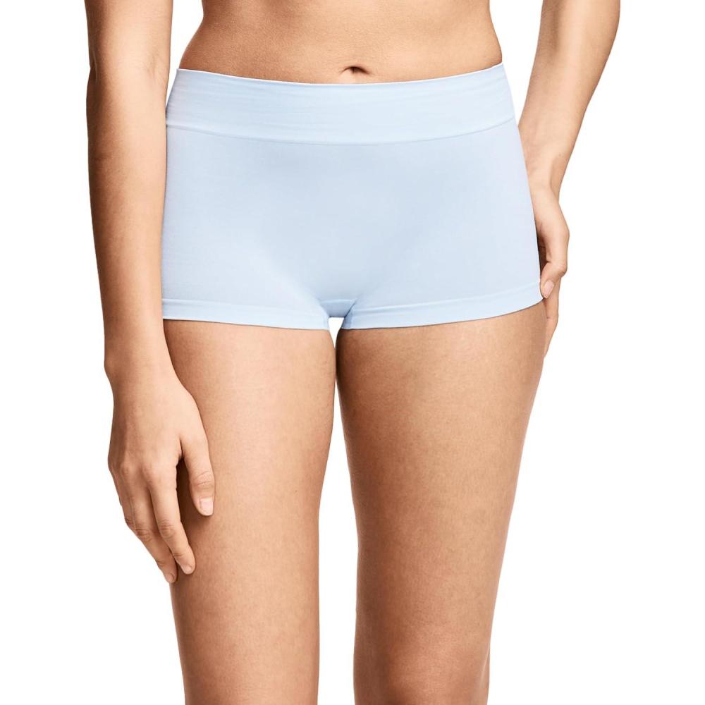 imageJockey Womens Underwear Seamfree Comfort Waist BoyshortBlue Topaz