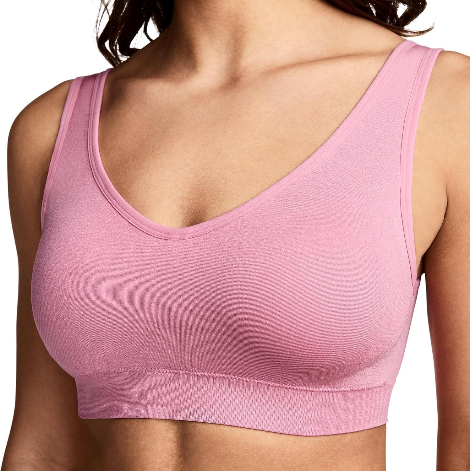 imageJockey Womens Bra Seamfree Back Smoothing BraletteJellyfish