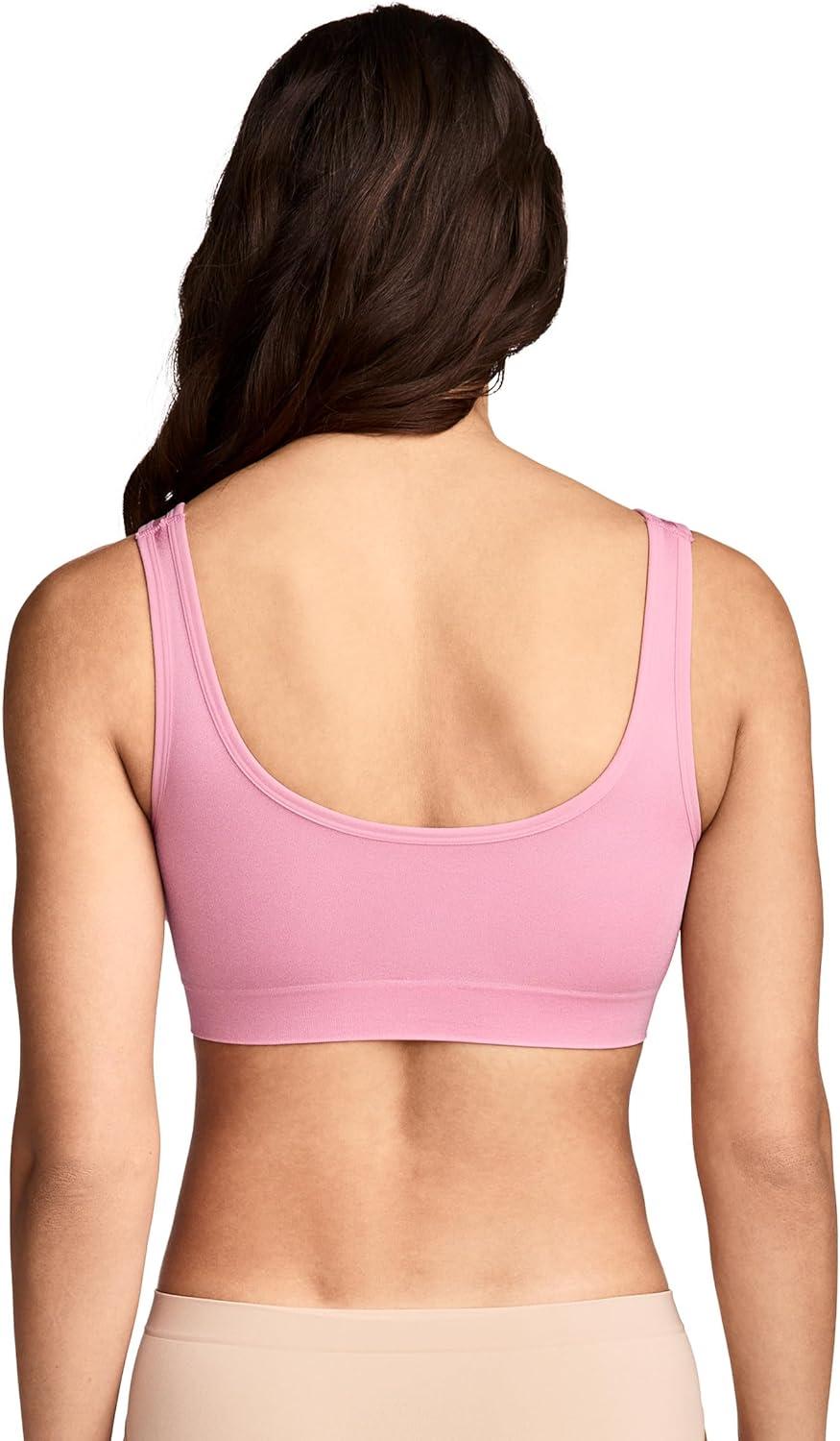 imageJockey Womens Bra Seamfree Back Smoothing BraletteJellyfish