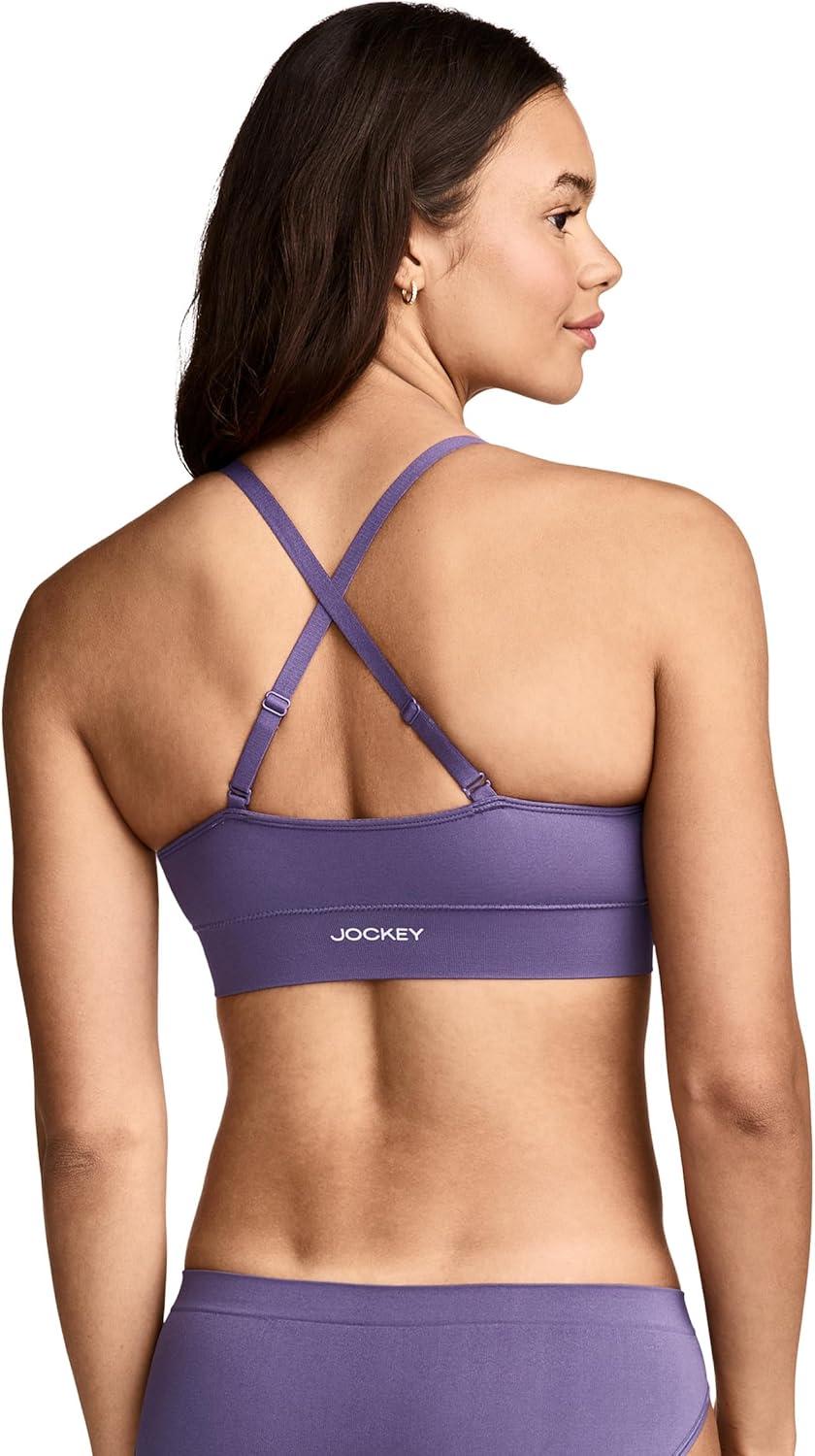 imageJockey Womens Bra Seamfree Light Lift BraletteMaverick