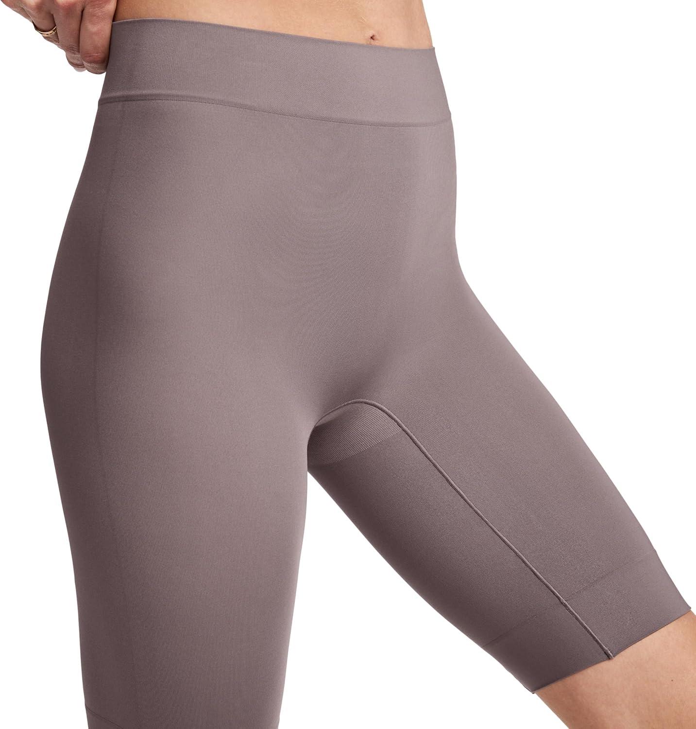 imageJockey Womens Shapewear Skimmies Seamfree Ultralight Smoothing FullThigh SlipshortTwilight Sands