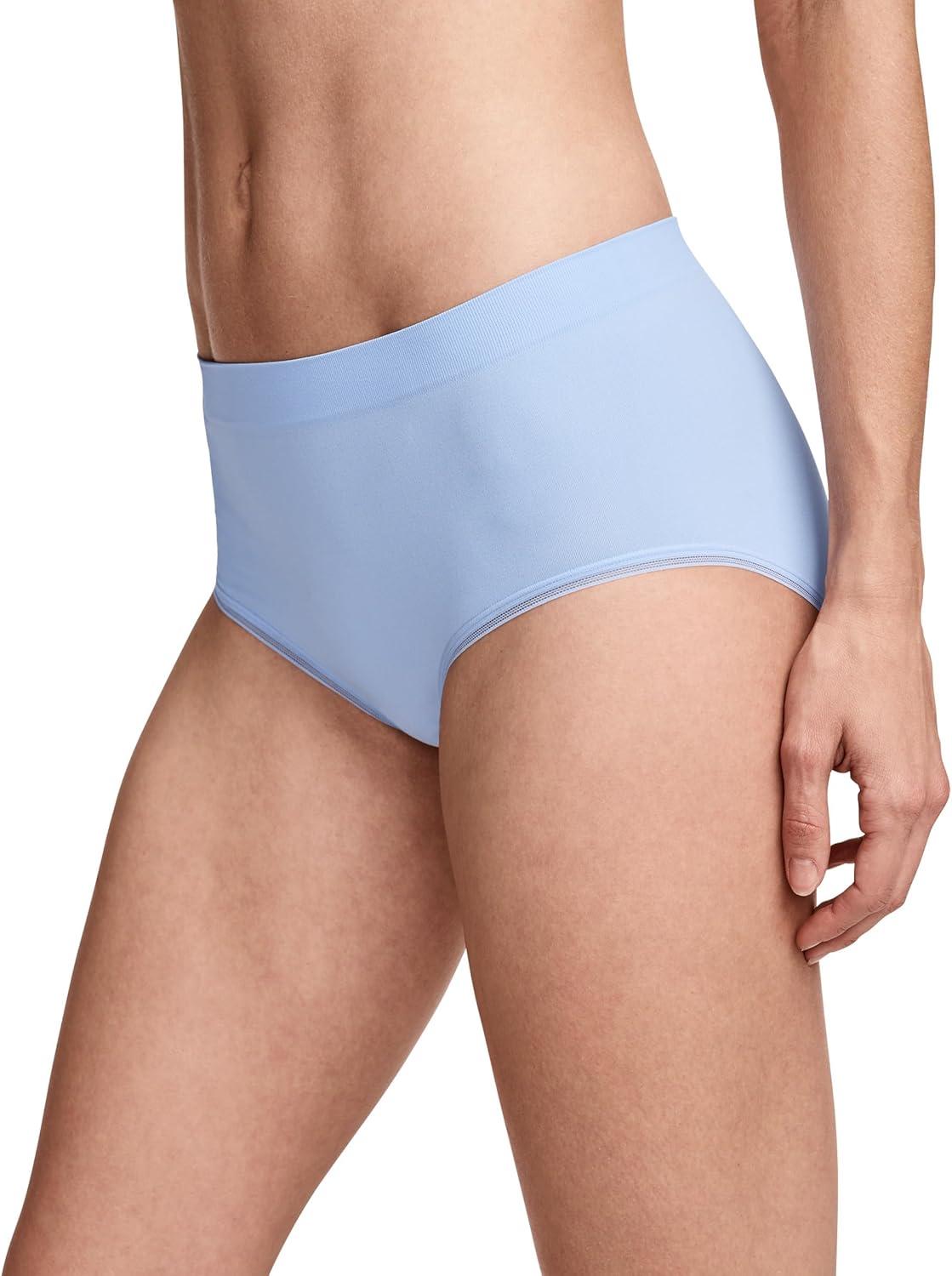 imageJockey Womens Underwear Seamfree Chill Modern BriefBrilliant Blue