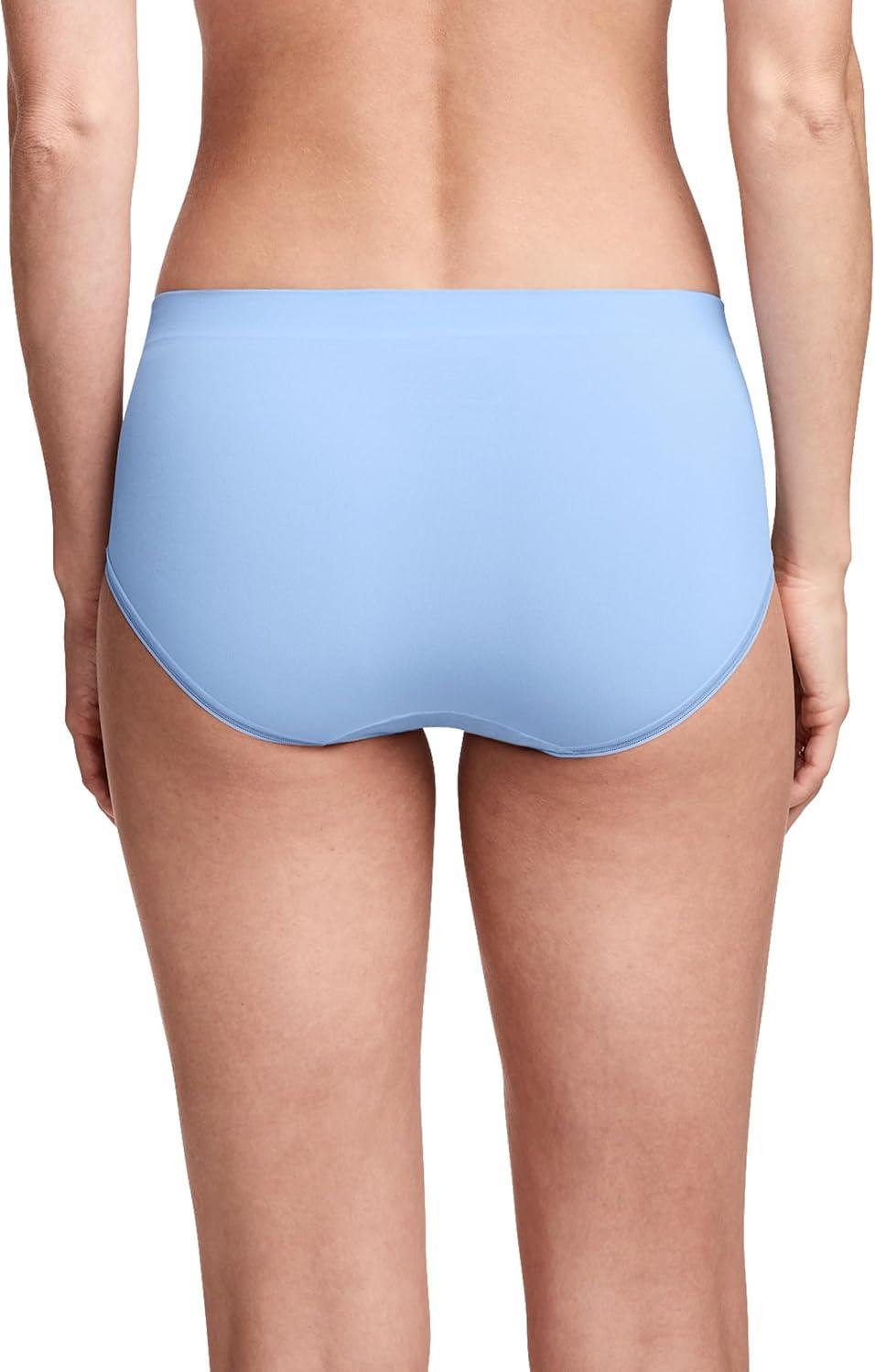 imageJockey Womens Underwear Seamfree Chill Modern BriefBrilliant Blue