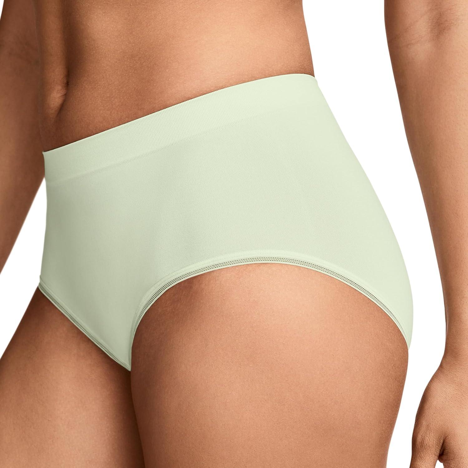 imageJockey Womens Underwear Seamfree Chill Modern BriefFrothy Mint