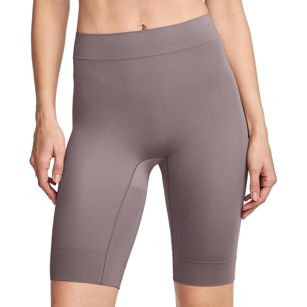 imageJockey Womens Shapewear Skimmies Seamfree Ultralight Smoothing FullThigh SlipshortTwilight Sands