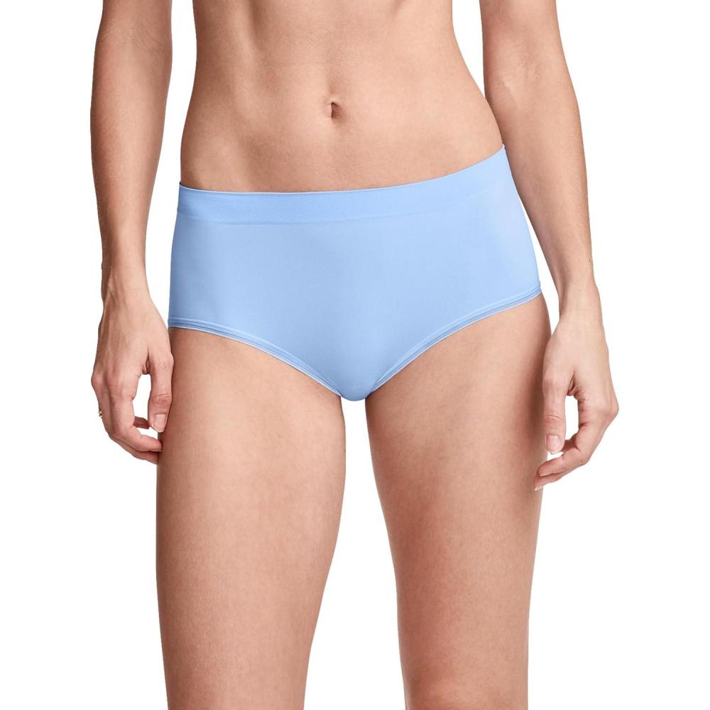 imageJockey Womens Underwear Seamfree Chill Modern BriefBrilliant Blue