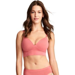 Jockey Women’s Bra Seamfree Smooth T-Shirt Bralette(Coral Pink)