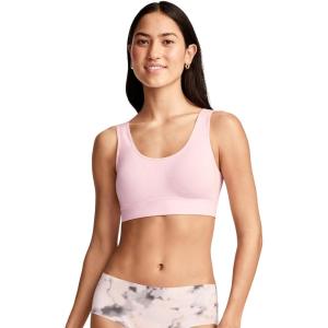 Jockey Women’s Bra Seamfree Stretch Tank Strap Bralette(Pink Shadow)
