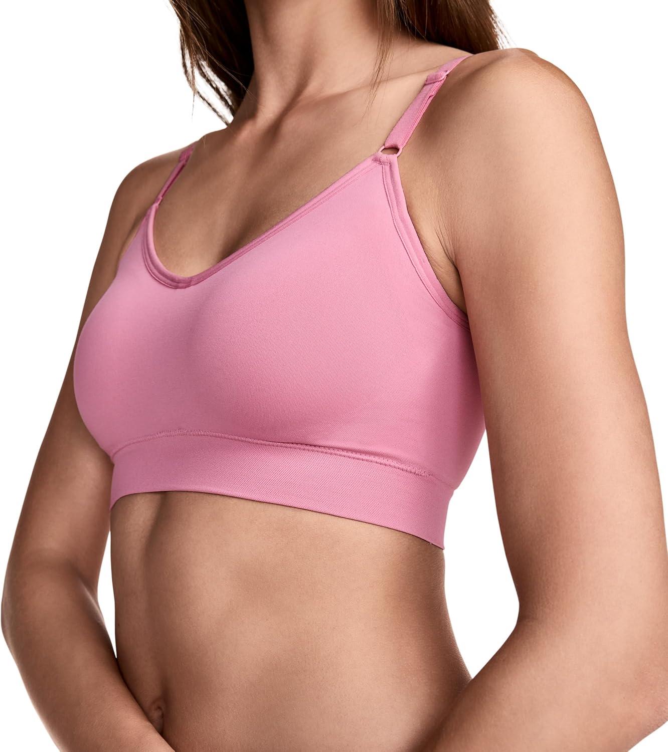 imageJockey Womens Bra Seamfree Back Smoothing Cami Strap BraletteJellyfish