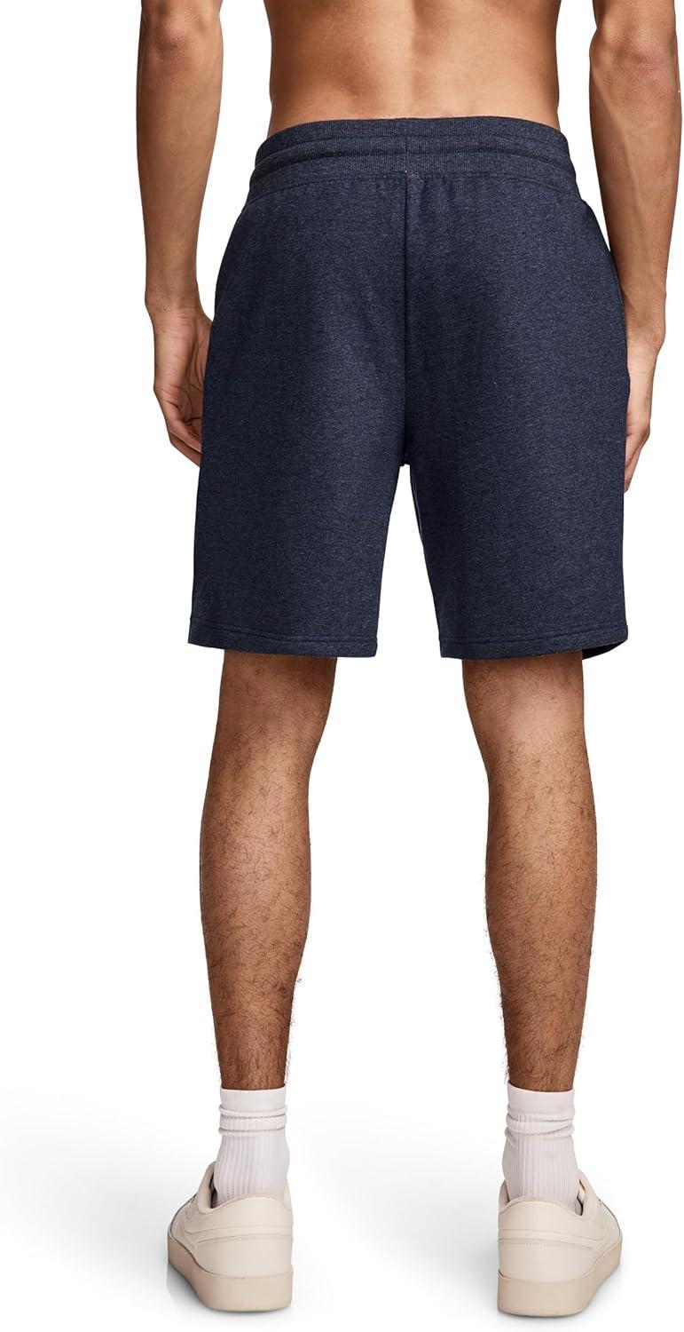 imageJockey Mens Loungewear Lightweight Cotton Blend Fleece 85 Short1876 Navy Blue