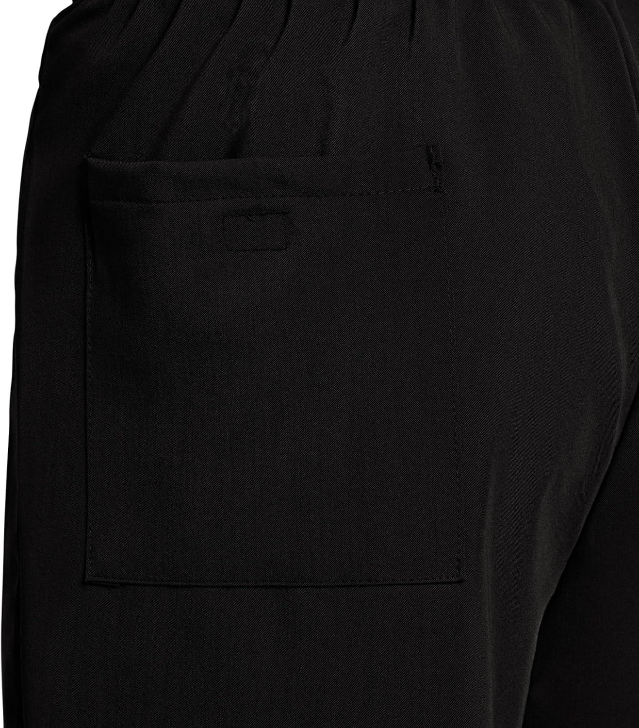 imageJockey Unisex Scrubs Classic Unisex Stretch Scrub PantBlack