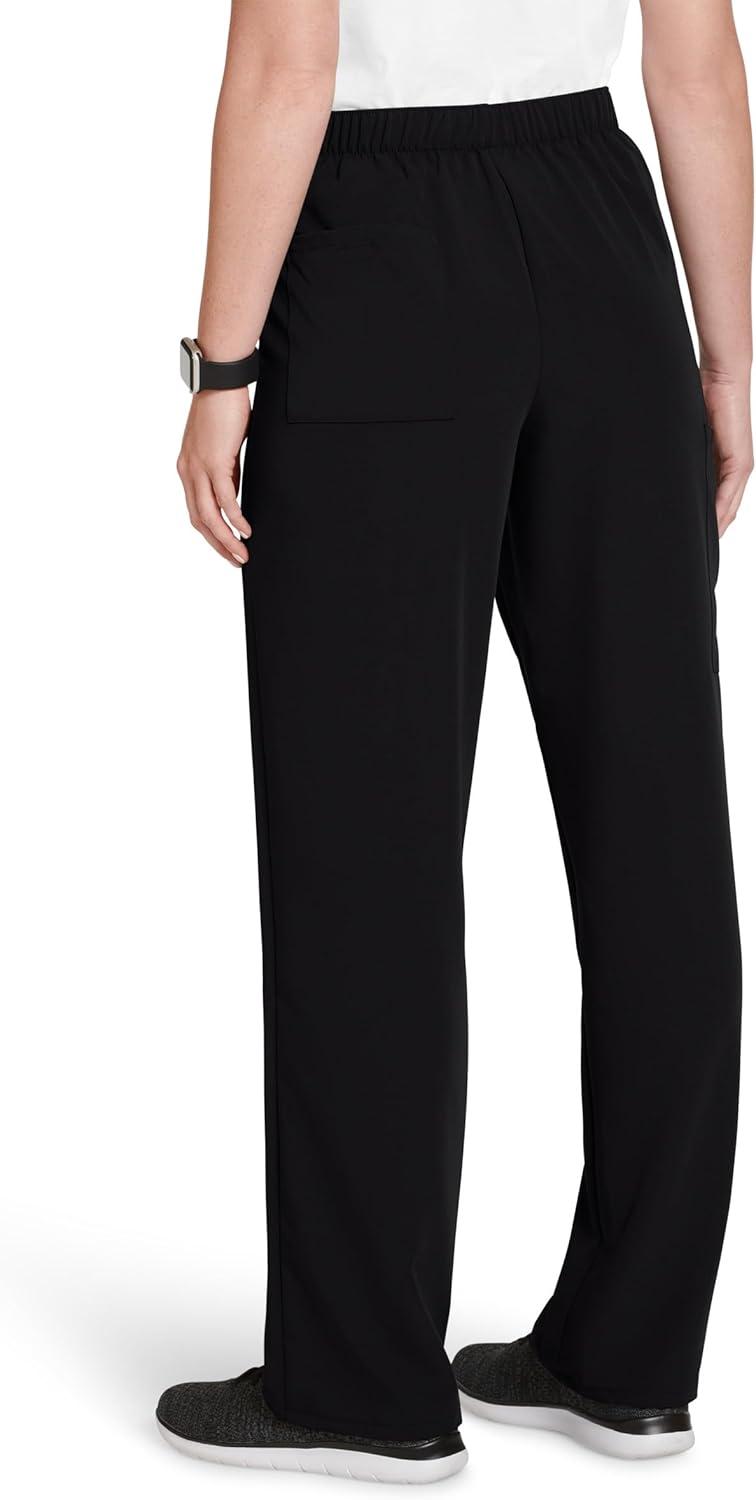 imageJockey Unisex Scrubs Classic Unisex Stretch Scrub PantBlack