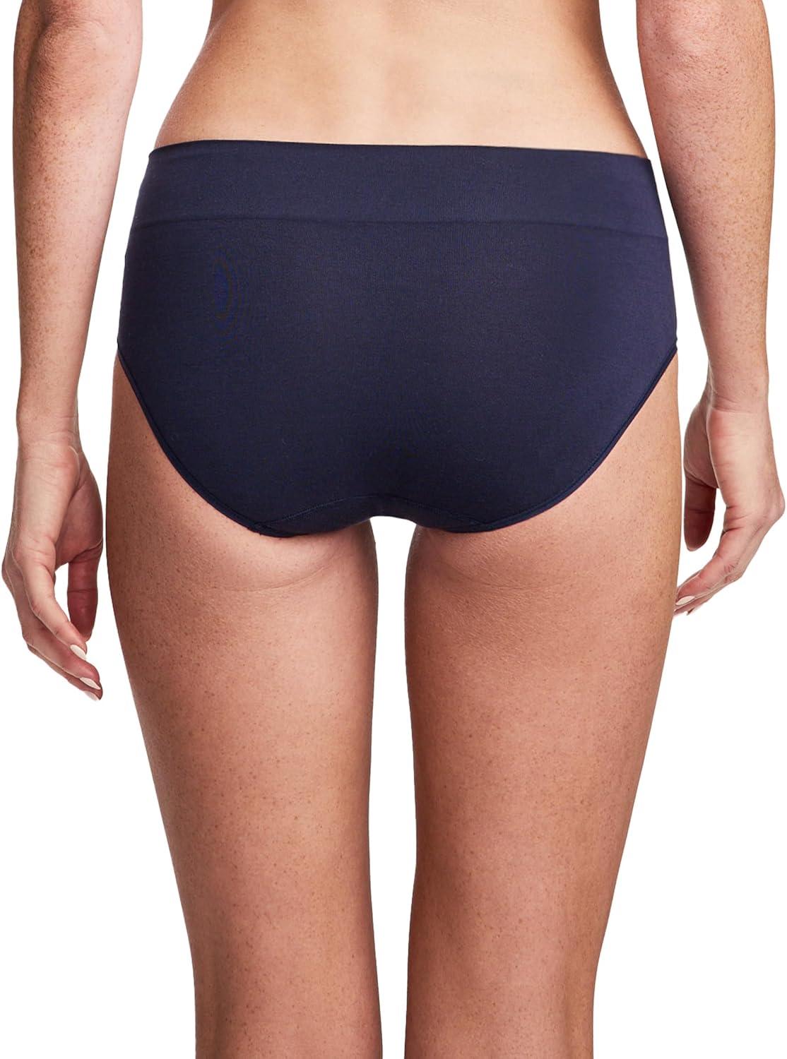 imageJockey Womens Underwear Seamfree Comfort Waist HipsterJockey Blue