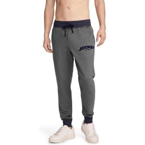 Jockey Men’s Loungewear Lightweight Cotton Blend Fleece Jogger(1876 Grey)