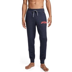 Jockey Men’s Loungewear Lightweight Cotton Blend Fleece Jogger(1876 Navy Blue)
