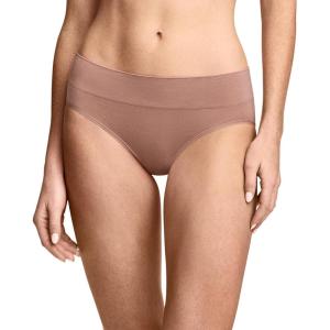 Jockey Women’s Underwear Seamfree Comfort Waist Hipster(Almond)